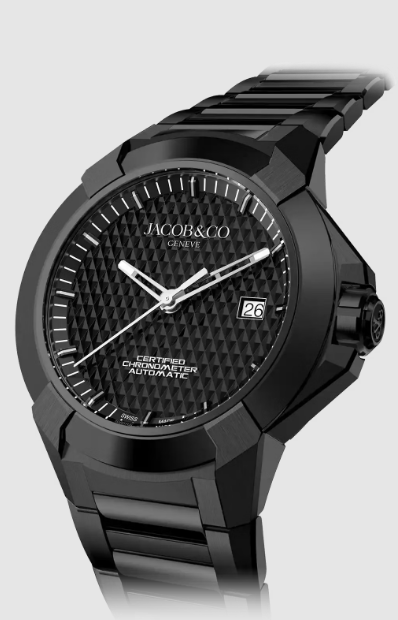 Review Jacob & Co epic x sport BLACK (METAL BRACELET) Replica watch